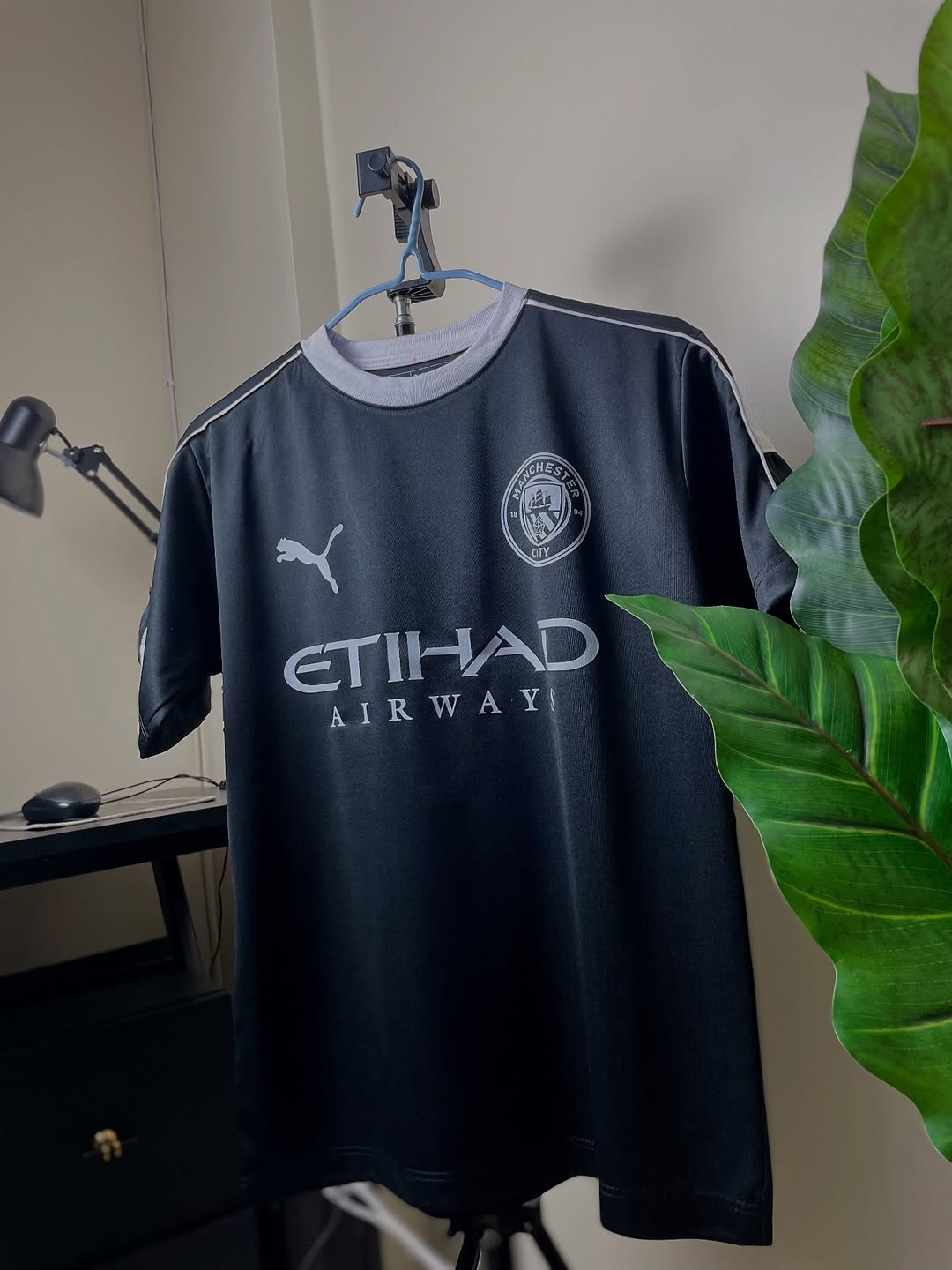 Manchester City 2025–2026 Away Jersey – Blackout Legacy Edition